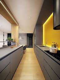 This modern kitchen by wittney parkinson, still has a cozy family feeling to it. 25 Bright Grey And Yellow Kitchen Decor Ideas Digsdigs