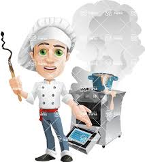 Check spelling or type a new query. Cartoon Cook Vector Character 109 Illustrations Messy Kitchen Graphicmama