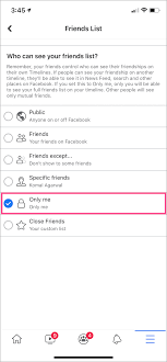 I want to make a friend request but i don't want my other friends to see. How To Make Your Friends List Private On Facebook App 2020