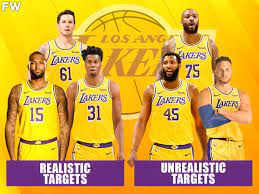 Los angeles lakers lakers rumors: Lakers Rumors 3 Realistic And 3 Unrealistic Targets Fadeaway World