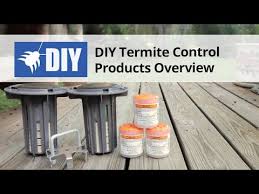 You can use liquid termite insecticides (termiticides) for barrier and soil treatment or use termite baits. Do It Yourself Termite Control Methods Overview Video Domyown Com