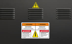 For house or commercial use. Electrical Labels Warning Labels Industritag By Ga International