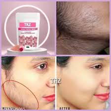 ROSE QUICK AND EASY MAGIC FACE WAX POWDER FOR FACIAL HAIR REMOVAL