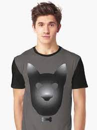 Black Leather Human Pup Play Mask Graphic Tshirt The Mask Has A Leather Shiny Look And Stitching Detail Below Is The Met Puppy Play Leather Mask Mens Outfits