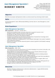 We are looking for engineering and asset management specialists with a background in power and energy to join our teams in melbourne, brisbane, sydney. Asset Management Specialist Resume Samples Qwikresume