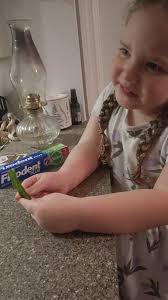 Veggie picky eater eats green peppers raw