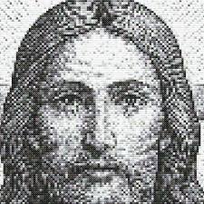 Jesus Sacred Heart Cross Stitch Pattern: Religious Embroidery (PDF Digital  Download