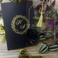 Seffaf Pvc Altin Varak Sicak Baski Dore Davetiye De Jana Kramer Wedding Adirondacks Wedding Wedding Invitations