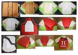 Tuto Maillot De Foot Idee Deco Gateau Gateau Maillot De Foot Gateau Anniversaire Football