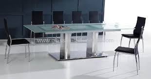 Large round cream gloss dining table, white glass lazy susan, led. Offer Glass Dining Table Dning Sets For 10 12 Persons China