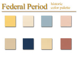 historic paint colors in 2019 federal style house