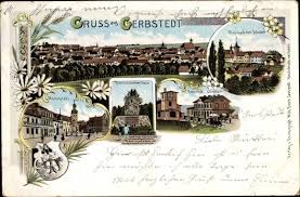 Ähnliche artikel aus unserem sortiment. Wappen Litho Gerbstedt In Sachsen Anhalt Bahnhof Akpool De