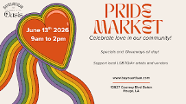 Bayou Artisan Presents The Market at the Oasis