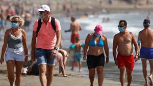 Gran canaria, also grand canary island, is the second most populous of the canary islands, an archipelago off the atlantic coast of northwest africa which is part of spain. Canary Islands Thousands Of Britons Face Christmas Isolation Bbc News