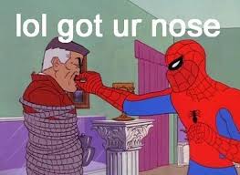 Tumblr Lj5dssskst1qiyhf6o1 500 Spiderman Funny Spiderman Meme Spiderman