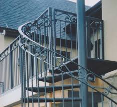 Our staircases come in a standard 60 inch diameter, however all sizes and special requests can be accomodated. Custom Spiral Staircase Made In Calgary Aj Wrought Iron Ornamental