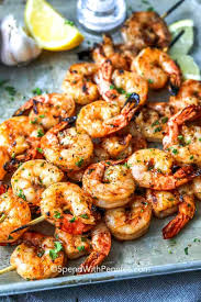 Reviews for photos of grilled marinated shrimp. Garlic Grilled Shrimp Spend With Pennies