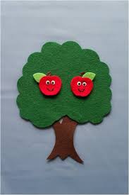 Way Up High In The Apple Tree Pdf Felt Board Pattern Flannel Etsy Felt Board Patterns Felt Board Felt Tree