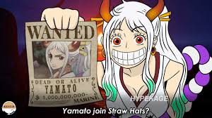 Is Yamato Going To Join The Straw Hat Crew After The Wano Arc? - Quora