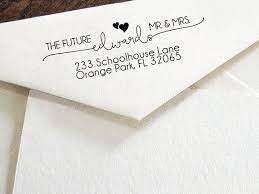Wedding Stamp Best Selling Stamp Self Inking Stamp Etsy In 2021 Wedding Address Stamp Wedding Invitation Return Address Custom Return Address Stamp