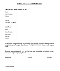 Jadi di kantor kepala desa anda tinggal. Download Contoh Surat Ahli Waris 2019 Kumpulan Contoh Surat Dan