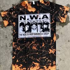 Shirts Nwa Bleached T Shirt Tee New Poshmark
