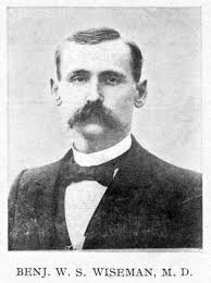 Dr Benjamin Winfield Scott Wiseman (1852-1933)