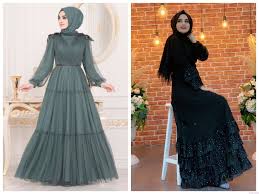 Isiltisi Ile Buyuleyen 5 Farkli Muhafazakar Davet Elbisesi The Dress Moda Stilleri Elbiseler