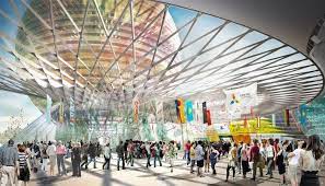 futuristic eco city breaks ground in kazakhstan for the world expo 2017 eco city city 2017 city