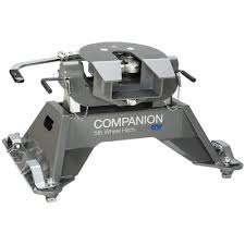 Have your helper next hold the adapter in place so you can install the jaws around the fifth wheel pin. B W Hitch 25k Companion 5th Wheel Hitch Rvk3715 4wheelparts Com