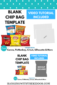 Check spelling or type a new query. Chip Bag Template Cricut Belezadopontocruz
