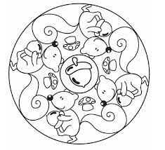 Mandalas Para Colorear Niños