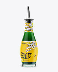 Download Green Mint Syrup Glass Bottle Psd Mockup Free Downloads 27266 Photoshop Psd Mockups PSD Mockup Templates