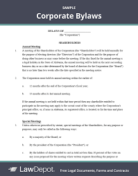The real benefit of a series llc is confinement of. Corporate Bylaws Template Us Lawdepot