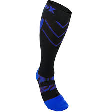 Csx Compression Socks Royal Blue On Black 15 20 Mmhg Champion Csx