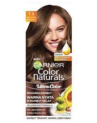 Barudaaaak, akhirnya gw sama mbak ijah berani cat sendiri di rumah. Garnier Hair Color Caramel Brown Novocom Top