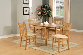 5pc Norfolk Rectangular Dinette Kitchen Dining Table 4 Padded Chairs In Oak Kitchen Table Oak Square Kitchen Tables Small Kitchen Tables