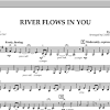 The river flows in you violin and piano sheet music. 1