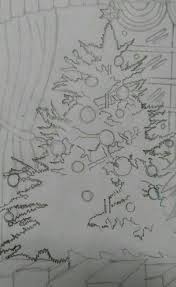 Learn how to draw and color a christmas tree with us! Tried To Draw A Realistic Christmas Tree But Mystic Messenger Amino