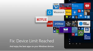 Fix Device Limit Reached For Installing Apps And Games In Windows 10 Windows 10 Windows Microsoft Corporation