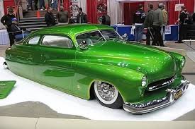 Image result for Everglade Green 1950 Mercury