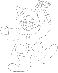 Ausmalbild clown clowns malen ausmalbilder fasching und. Pallasso B N Clown Basteln Vorlage Karneval Basteln Clown Basteln