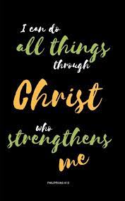 Paul reminds the colossians that redemption how can hymns strengthen our understanding and testimony of the word of christ? I Can Do All Things Through Christ Who Strengthens Me Philippians 4 13 2019 Weekly Planner Ovc Notebooks Journals 9781731187970 Amazon Com Books
