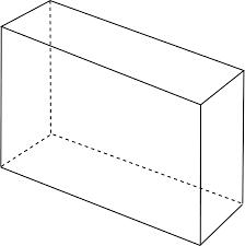 The six faces of a right rectangular prism are rectangular in shape. What Is A Rectangular Prism And How Do You Find Its Volume