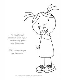 Printable hand washing posters for preschoolers activities of the germs sheet for early years. Germ Coloring Pages Coloring Home