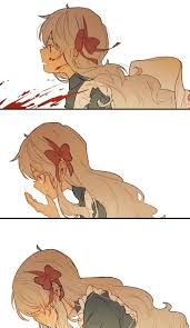 ribbon, kozakura marry, from side, tears, white apron - Anime R34