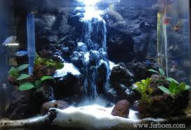 Juga batuan besar digunakan untuk tempat berlinfung atau tempat tinggal ikan ikan kecil. Dekorasi Aquarium Jpg Ferboes Com