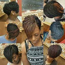 Braided Bobs Micro Braids Hairstyles Cool Braid Hairstyles Bob Braids Hairstyles