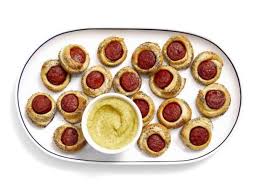 Get Pigs In Blankets Recipe From Food Network Food Network Recipes Best Thanksgiving Appetizers Appetizer Recipes
