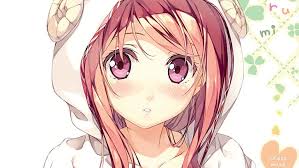 Image of 63 best anime hoodie images anime anime characters manga. Hd Wallpaper Brunettes Horns Long Hair Red Eyes Blush Hoodies Anime Girls Faces Kantoku Artist Kurumi Sweatshir Anime Hot Anime Hd Art Wallpaper Flare